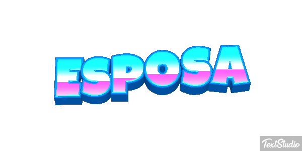 Esposa Text effect