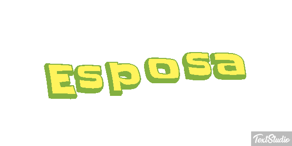 Esposa Text effect