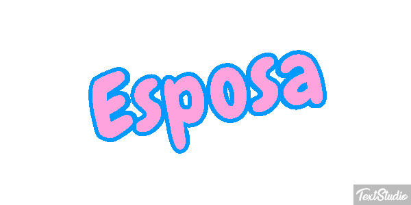 Esposa Text effect
