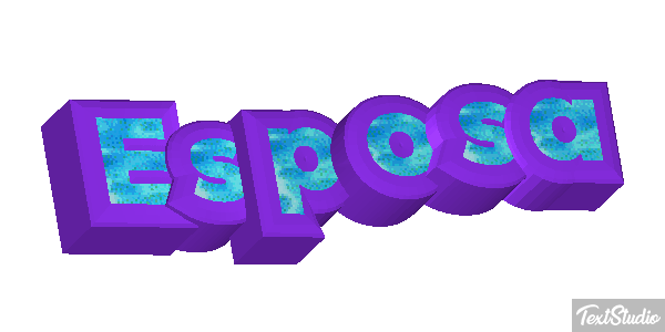 Esposa Text effect