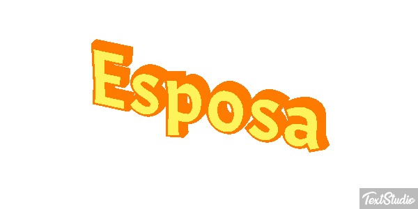 Esposa Text effect