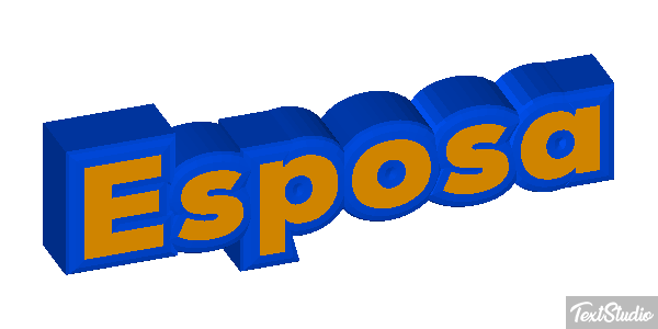 Esposa Text effect