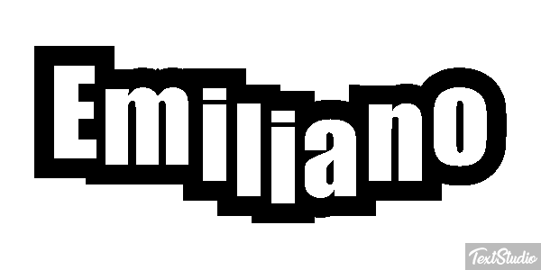 Emiliano Text effect