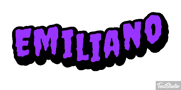 Emiliano Text effect