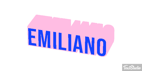 Emiliano Text effect
