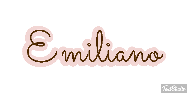 Emiliano Text effect