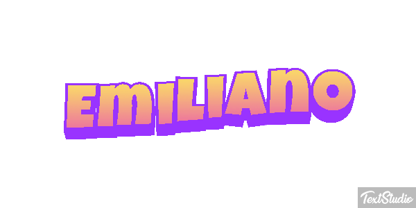 Emiliano Text effect