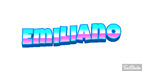 Emiliano Text effect