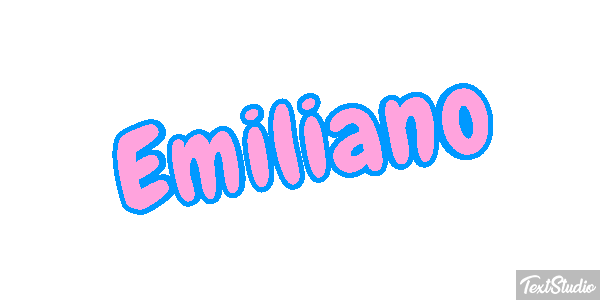 Emiliano Text effect