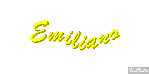 Emiliano Text effect