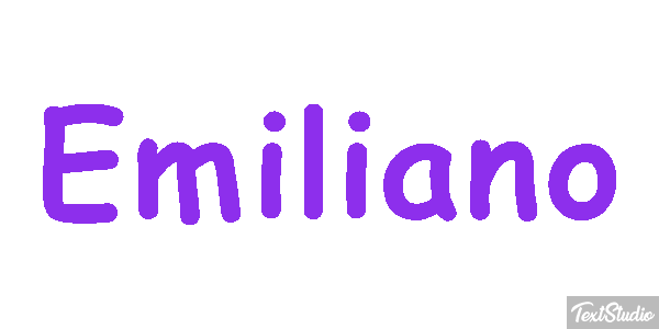 Emiliano Text effect