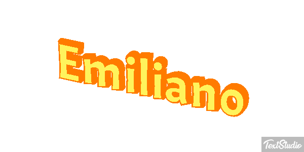 Emiliano Text effect