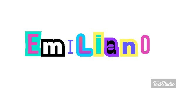 Emiliano Text effect