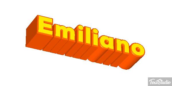 Emiliano Text effect