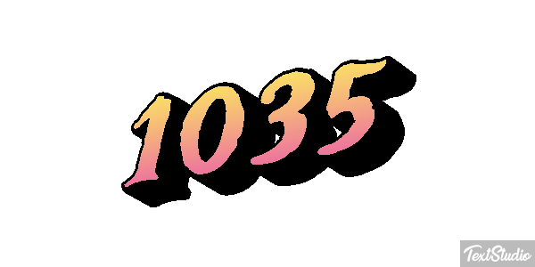 1035 Efekt tekstowy