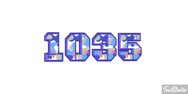 1035 Efekt tekstowy