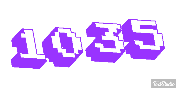 1035 Efekt tekstowy