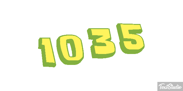 1035 Efekt tekstowy
