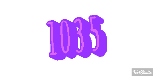 1035 Efekt tekstowy
