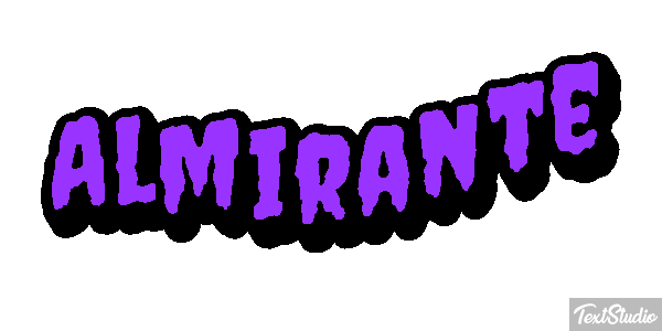Almirante Texteffekt