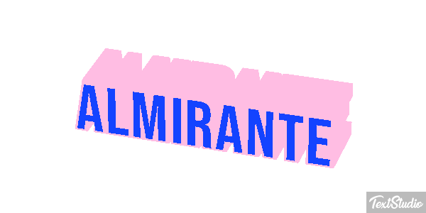 Almirante Texteffekt