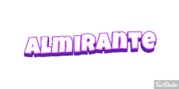Almirante Texteffekt