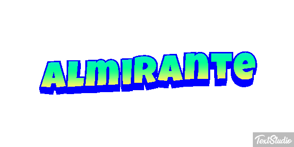 Almirante Texteffekt