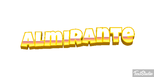 Almirante Texteffekt