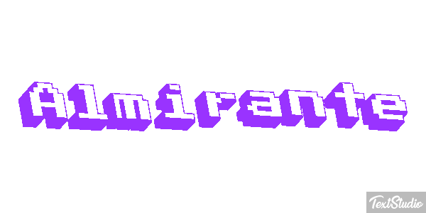 Almirante Texteffekt