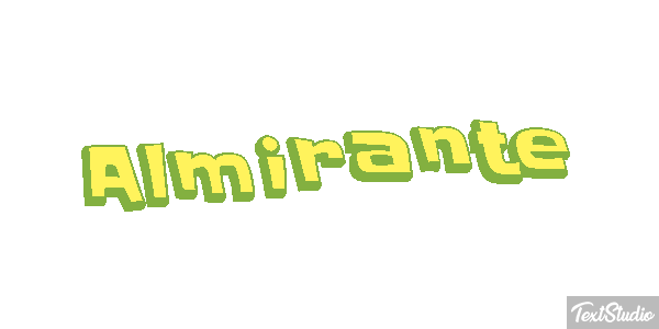 Almirante Texteffekt