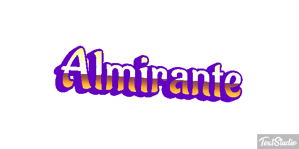 Almirante Texteffekt