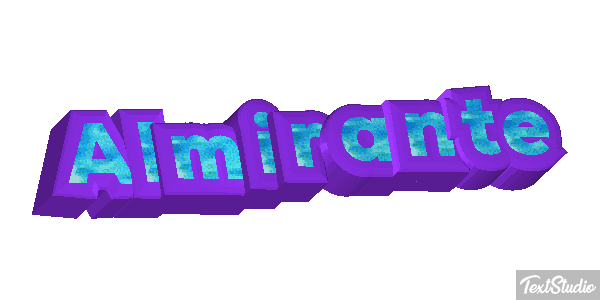 Almirante Texteffekt