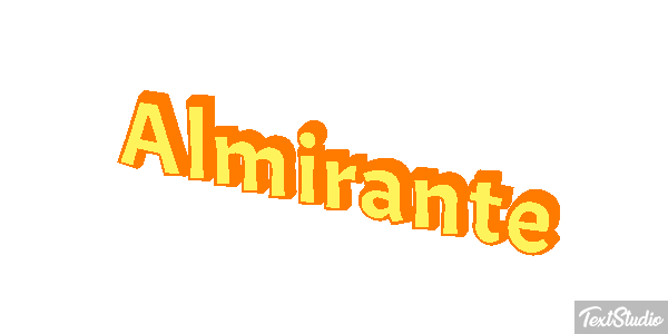 Almirante Texteffekt