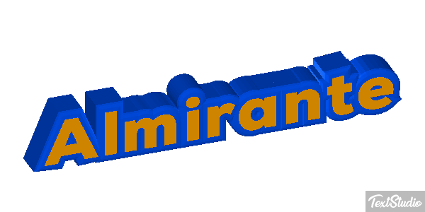 Almirante Texteffekt