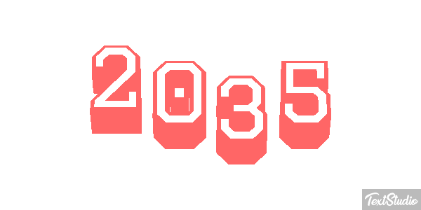 2035 Effetto testo