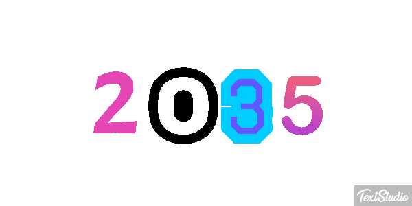 2035 Effetto testo