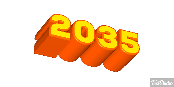 2035 Effetto testo