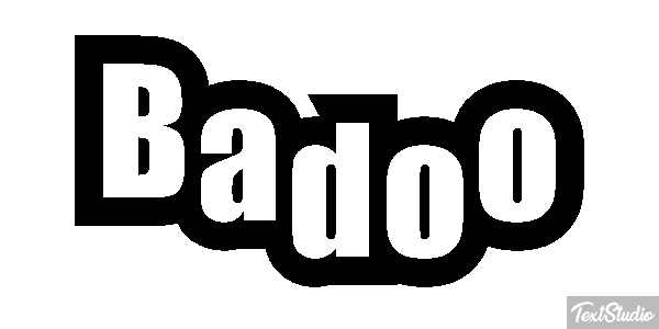 Badoo Tekst effect