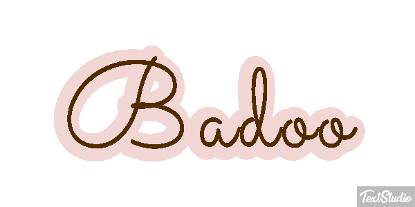 Badoo Tekst effect