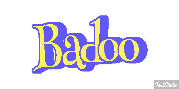 Badoo Tekst effect