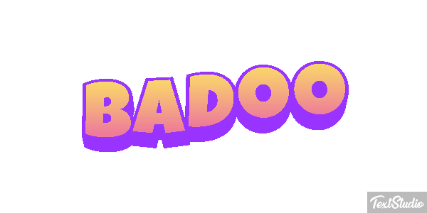 Badoo Tekst effect