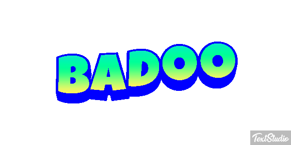 Badoo Tekst effect