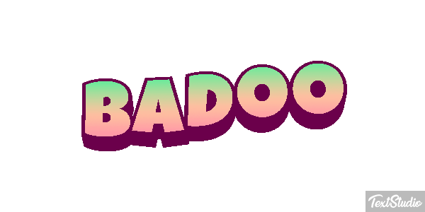 Badoo Tekst effect