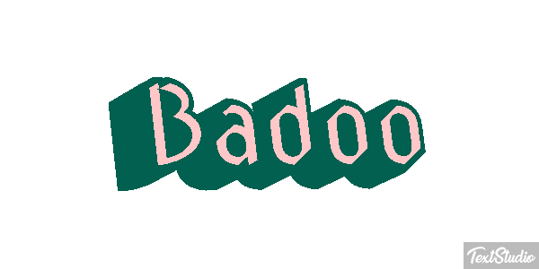 Badoo Tekst effect