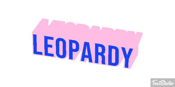 Leopardy Efekt tekstowy