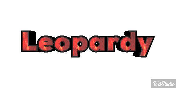 Leopardy Efekt tekstowy