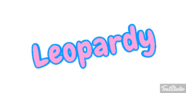 Leopardy Efekt tekstowy