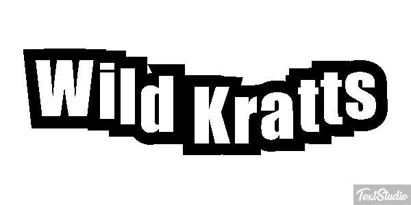 Wild Kratts Текстовый эффект