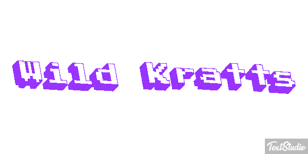 Wild Kratts Текстовый эффект