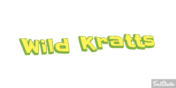 Wild Kratts Текстовый эффект